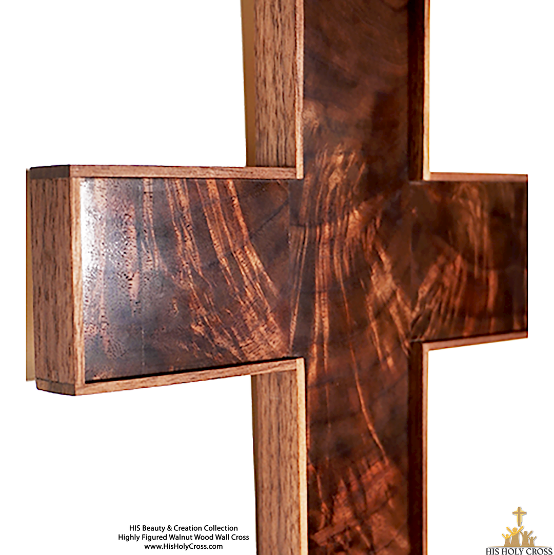 Beautiful Paradox Walnut Bible Cross® ~ hotsell Free Custom Personalization