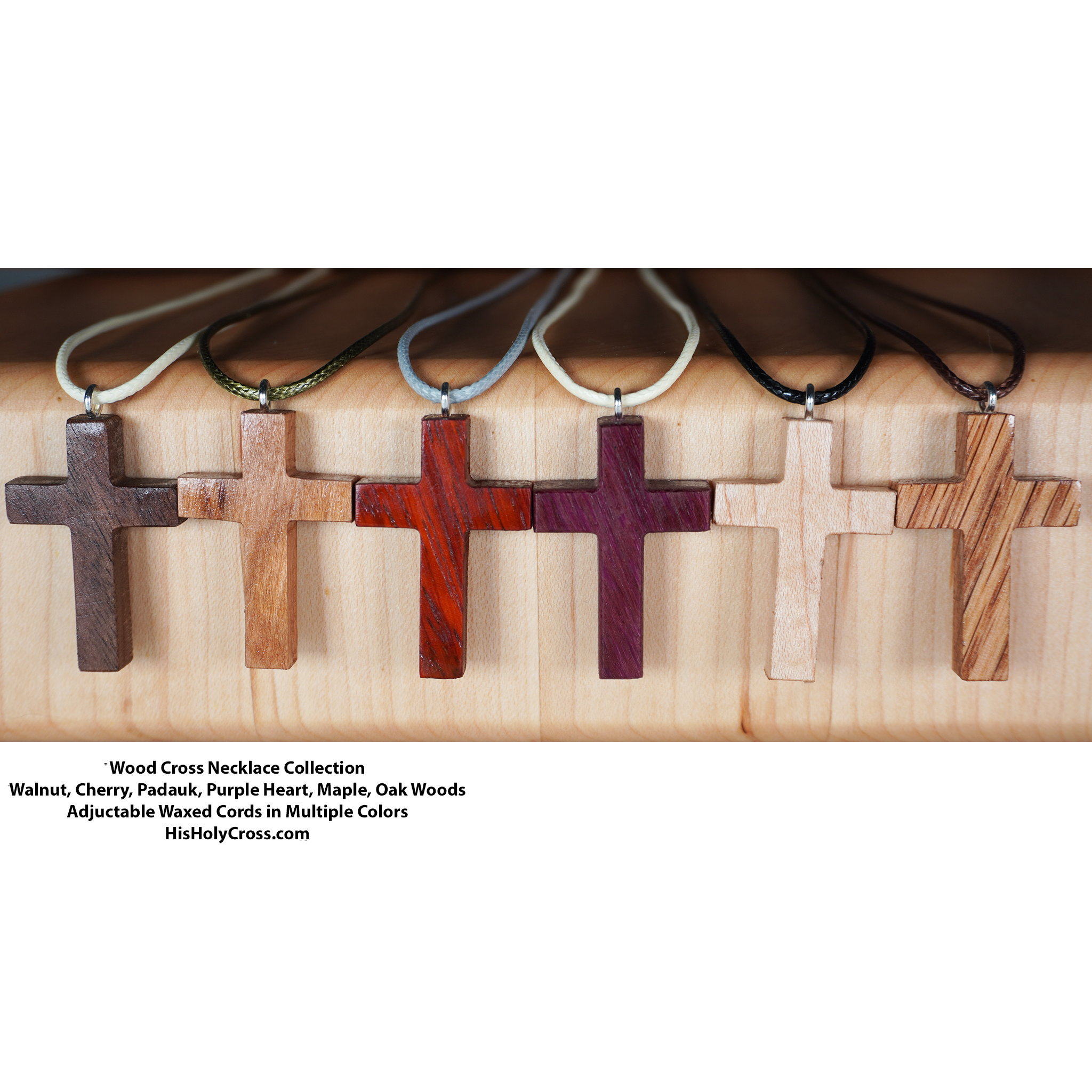 2” x 2” Coptic Cross Necklace/Key chain – CopticWoodWork